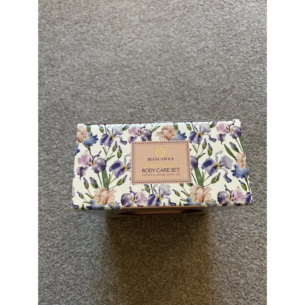 Biancasole Body Care Set Women‎ 2x500ml NEW Made in Italy Shower Gel Lotion